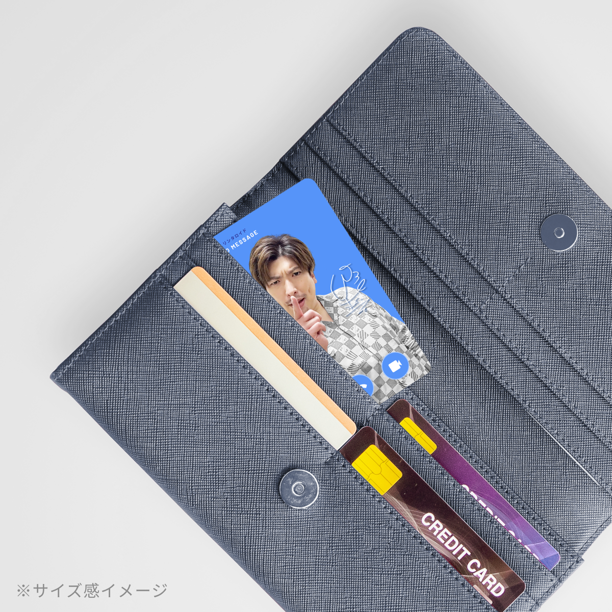 カードデザイン【blue】リンタロイド