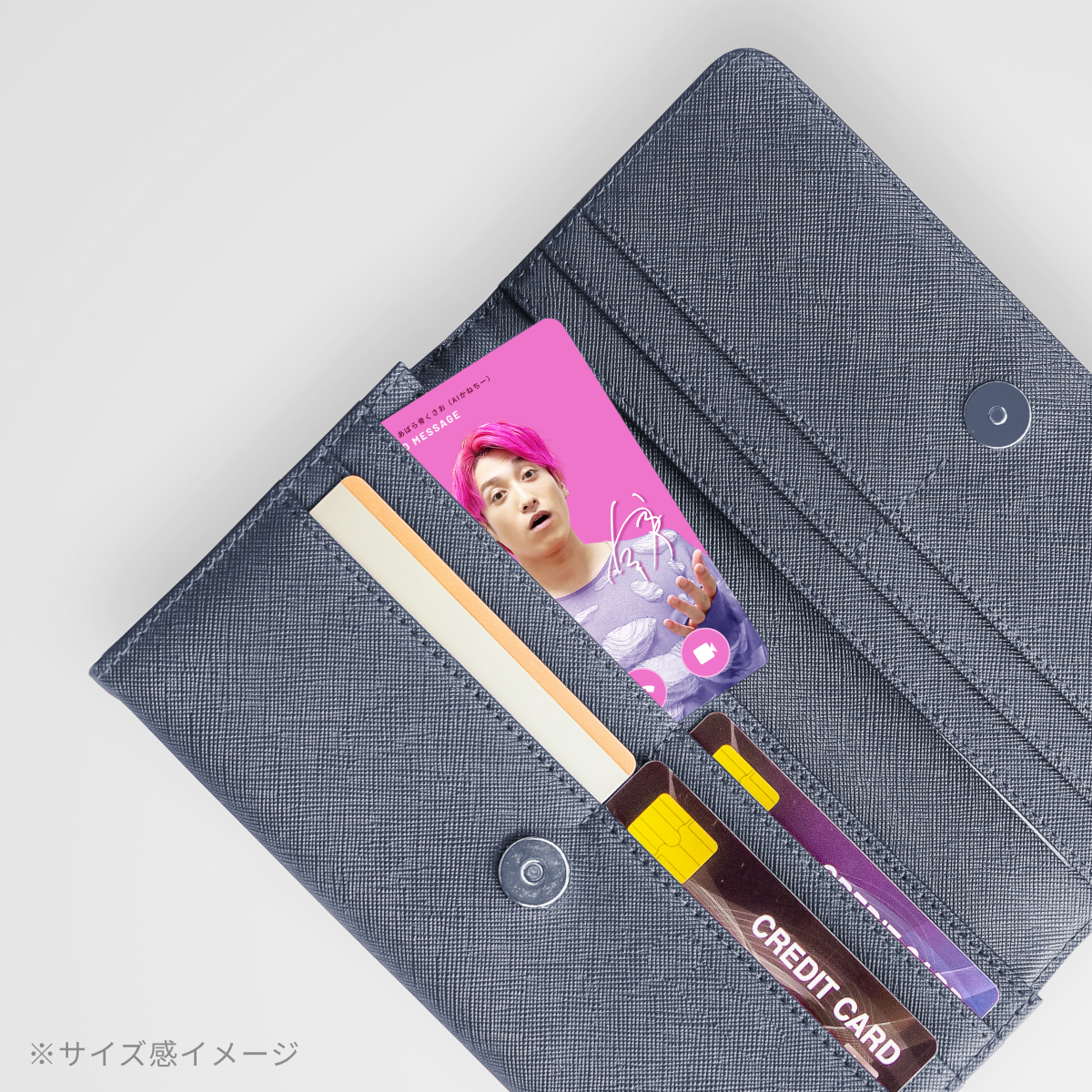 カードデザイン【pink】アバラ骨くさお(AIかねちー)
